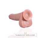 RealRock - Extra duże realistyczne dildo z jądrami 35,5 cm RealRock by Shots