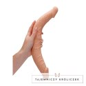 RealRock - Podwójne wygięte dildo - bardzo długie 36cm RealRock by Shots