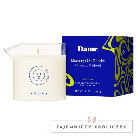 Dame Products - Świeca Olejkowa Do Masażu Wild Lust Lime Dame Products