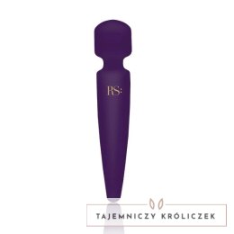 Masażer - RS Essentials Bella Mini Body Wand Deep Purple Rianne S