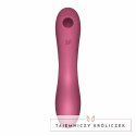 Wibrator z masażerem powietrznym - Satisfyer Curvy Trinity 3 Red Satisfyer