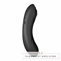 Wibrator z masażerem powietrznym - Satisfyer Curvy Trinity 4 Black Satisfyer