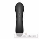 Wibrator z masażerem powietrznym - Satisfyer Curvy Trinity 4 Black Satisfyer