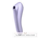 Wibrator z masażerem powietrznym - Satisfyer Dual Pleasure Mauve Satisfyer