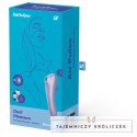 Wibrator z masażerem powietrznym - Satisfyer Dual Pleasure Mauve Satisfyer