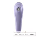 Wibrator z masażerem powietrznym - Satisfyer Dual Pleasure Mauve Satisfyer