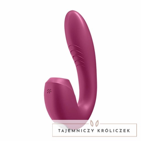 Wibrator z masażerem powietrznym - Satisfyer Sunray Berry Satisfyer