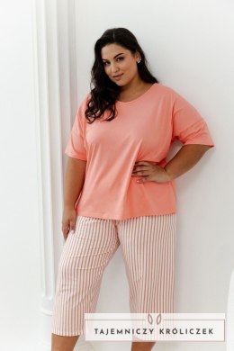Piżama Eloise 3376 Brzoskwiniowa Brzoskwinia XXXXXL Taro