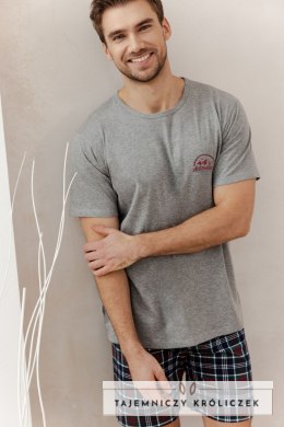 Piżama Kyle 3395 Ciemny Melange Taro