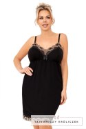 Koszula nocna Hana II plus Black Donna Koszula nocna Hana II plus Black Donna