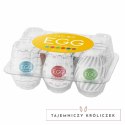 Zestaw sześciu masturbatorów - Tenga Egg 6 Styles Pack Serie 3 Tenga