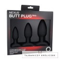 Zestaw plugów analnych - Nexus Butt Plug Trio Set Nexus