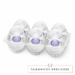 Zestaw sześciu masturbatorów - Tenga Egg Cloudy Tenga