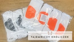 Maseczka z jonami srebra Biały-Oranż Zestaw 20 sztuk VMP