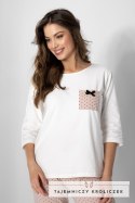 Piżama Eliza Ecru-Powder Pink M Momenti Per Me
