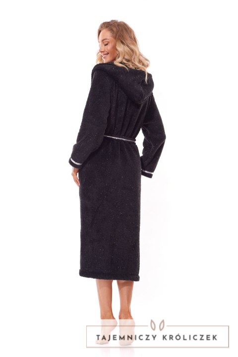 Szlafrok Soft Long 2322 Czarny Czarny S L&amp;L