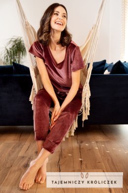 Dres Audrey Burgundowy Burgundowy M Babella