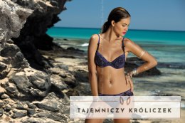 Biustonosz Emezione I PU-315 plunge Granatowy 65F Kinga