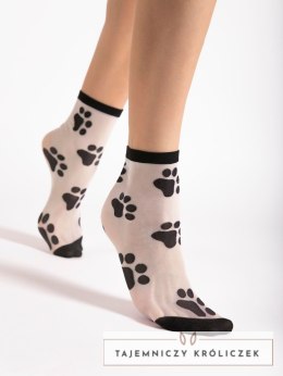 Skarpetki PawPaw 20 Den Black-White Fiore